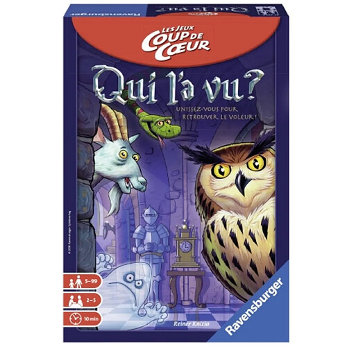 Ravensburger Jeux Qui l'a vu Coup de coeur