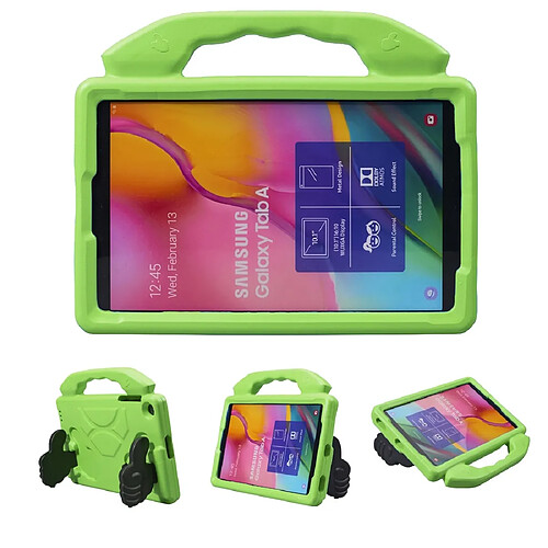 Wewoo Housse Coque Pour Galaxy Tab A 10.1 2019 de protection EVA Flat Support anti-chute Vert