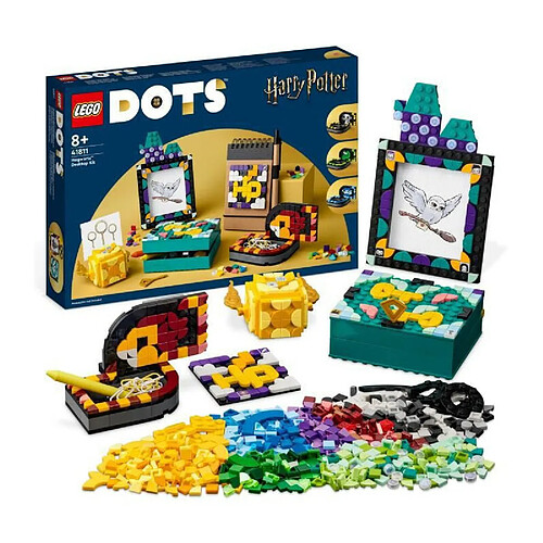 LEGO® Dots 41811 Ensemble de bureau Poudlard