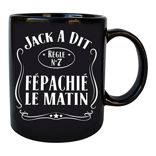 Totalcadeau Tasse noire > Mug original