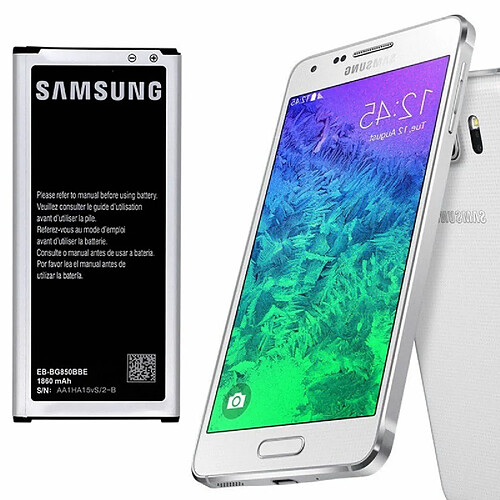 Samsung - Batterie d'originie pour Samsung Galaxy Alpha EB-G850BBE