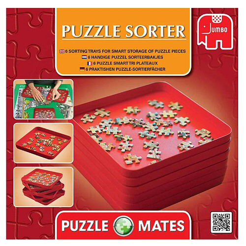 Jumbo 6 boîte de tri : Puzzle Sorters