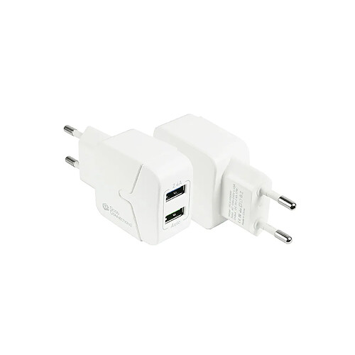 Good Connection USB-LadegerÃ¤t 12W 2-Port USB-A weiÃŸ