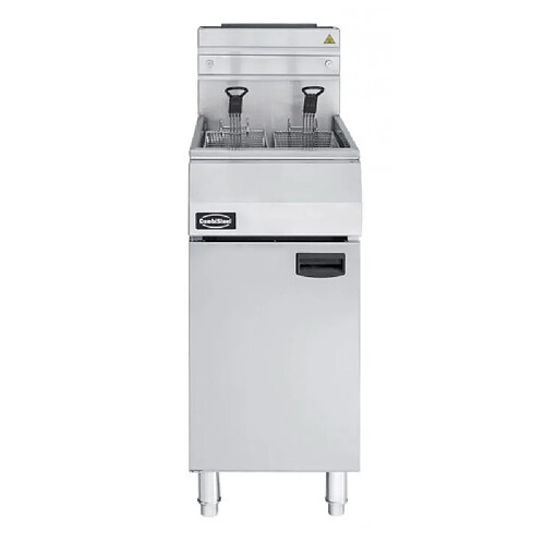 Friteuse à Gaz sur Coffre - 21 Litres - 27 kW - Combisteel