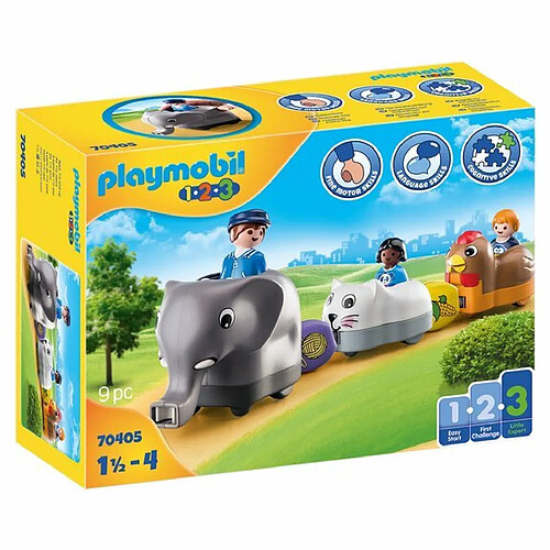 Playmobil® 1 2 3 Train des animaux