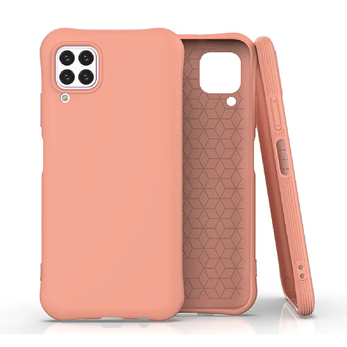 Coque en TPU mat souple orange pour votre Huawei P40 Lite 5G/Nova 6 SE