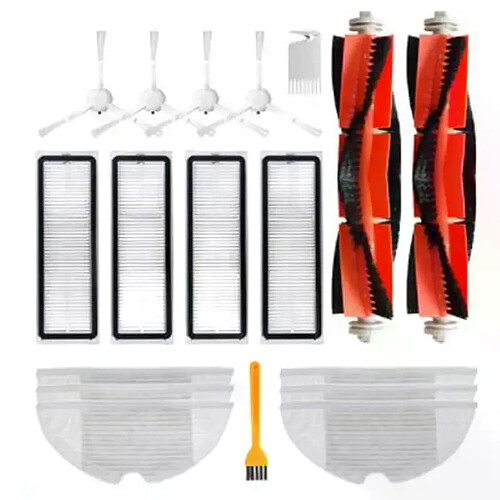 Kit d'outils de nettoyage en tissu pour aspirateur Robot Xiaomi Mijia 1C, brosse latérale principale, pièces et accessoires