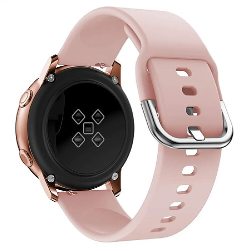 Bracelet en silicone 20mm rose pour votre Garmin Move Luxe/Move Style/Move 3/Move Venu