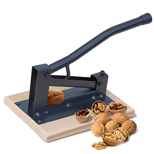 Visiodirect Séparateur de noix et amandes en bois et métal - Longueur 25 x Largeur 15 cm