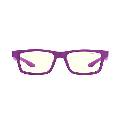 GUNNAR Lunettes anti lumière bleue enfant - CRUZ - 4-8 ANS | Couleur : VIOLET | Teintes : CLEAR (35% de filtration de la lumière bleue)