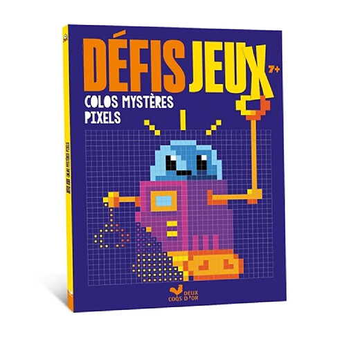 Défis jeux : Coloriages mystères pixels