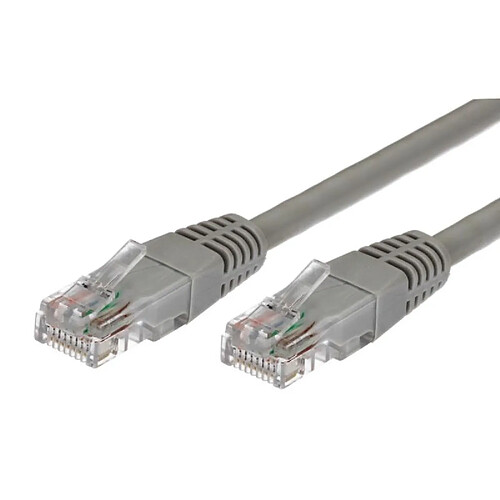 Cle Patchcord cat.6A RJ45 UTP 2m. grey