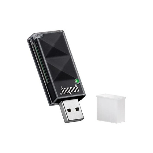 Alpexe Lecteur de cartes EXT. SD / SDHC USB 2.0 NOIR