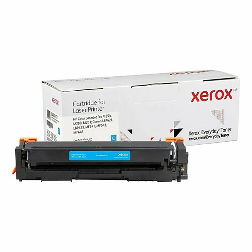 Toner Xerox Tóner Cian Everyday, HP CF541A/CRG-054C equivalente de Xerox, 1300 páginas Cyan