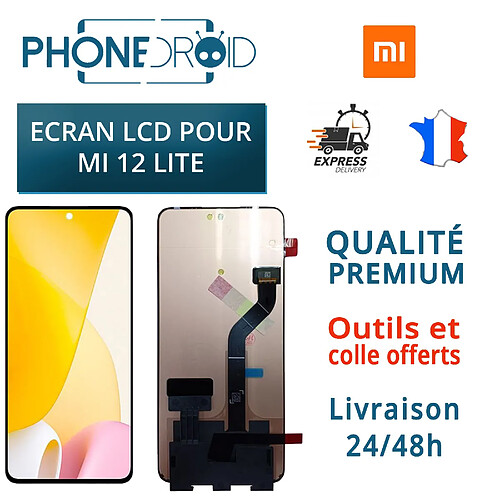 Écran LCD + Tactile Xiaomi Mi 12 Lite Oled