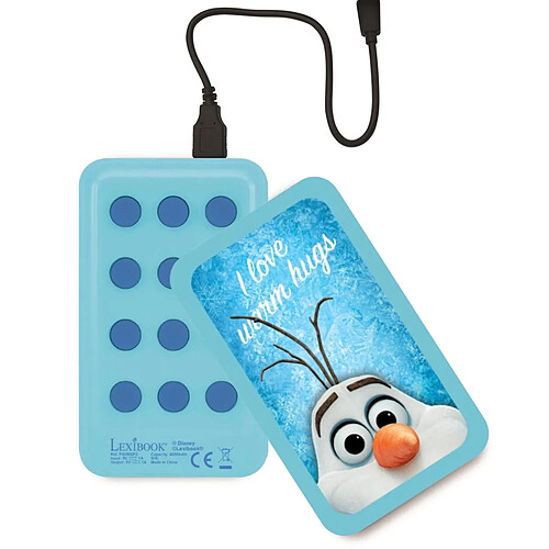 Lexibook Power Bank avec ventouses Reine des Neiges