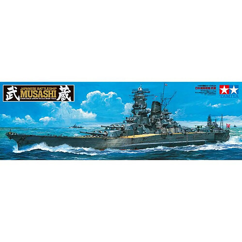 Tamiya Maquette Bateau Musashi Japanese Battleship