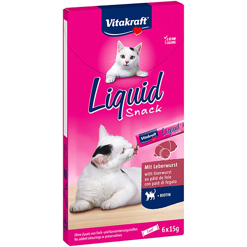 Collation pour Chat Vitakraft Liquid Poulet