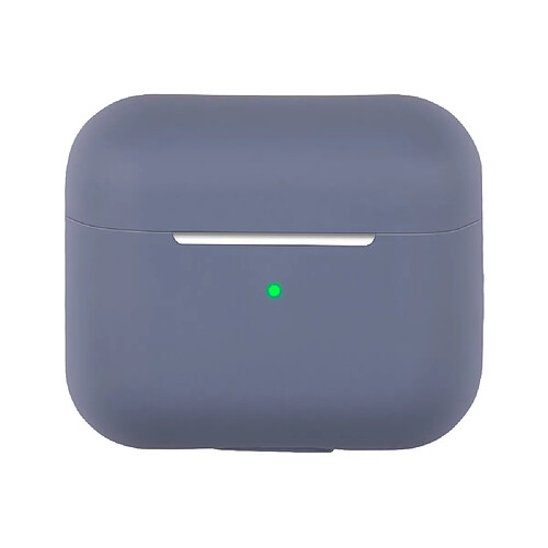 Coque en silicone gris lavande pour votre AirPods 3