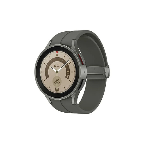 Montre intelligente Samsung SM-R920NZTAPHE 45 mm Titane 1,4" · Reconditionné