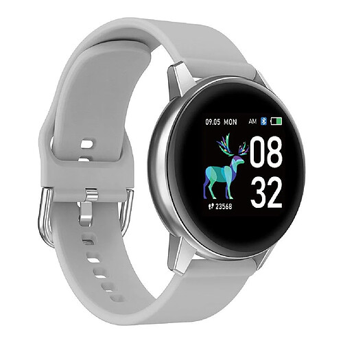 Chrono Montre connectée Chronus R3L RedMi Lite IP68 Étanche Fitness Tracker-Argent