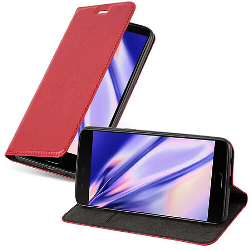 Cadorabo Coque OnePlus 5 Etui en Rouge