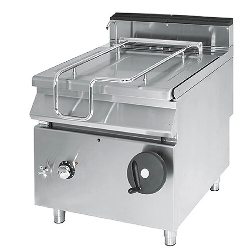 VIRTUS GROUP Sauteuse Basculante Gaz, Capacité 120 Litres, avec Cuve en Inox - Virtus