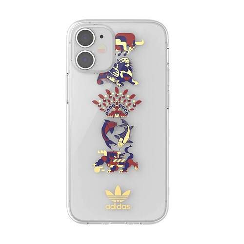 Adidas Coque de Protection pour iPhone 12 Mini Originals CNY Transparent