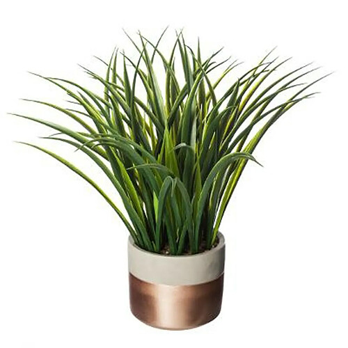 Plante Artificielle en Pot Verte 40cm Taupe