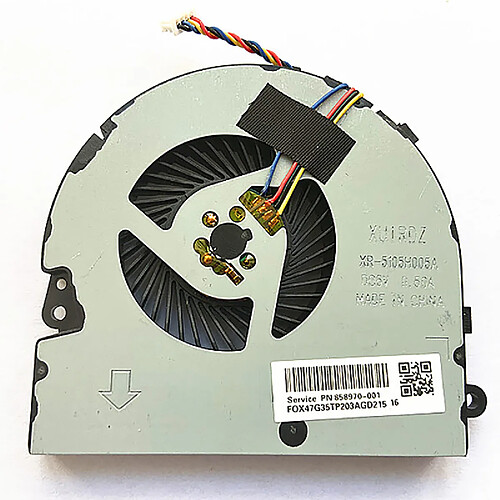 Ventilateur de refroidissement de remplacement pour ordinateur portable HP Pavilion 15-DA0024LA KSB05105HADZ6