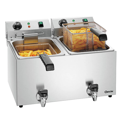 Friteuse Snack IV Plus - 2 x 5,5 Litres - Bartscher