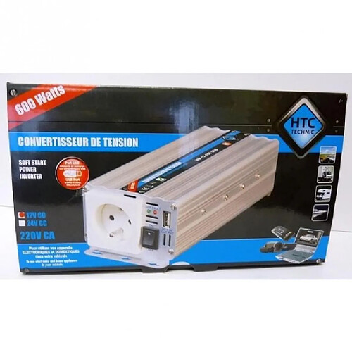 Convertisseur WP 12/220V 600W avec Prise USB