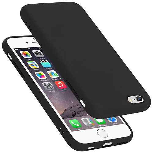 Cadorabo Coque iPhone 6 PLUS / 6S PLUS Etui en Noir