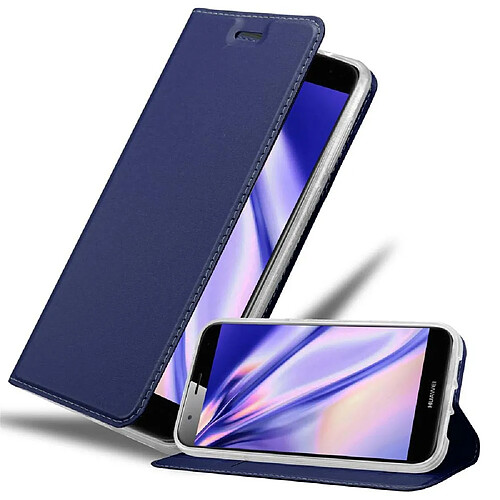 Cadorabo Coque Huawei ASCEND G7 PLUS / G8 / GX8 Etui en Bleu