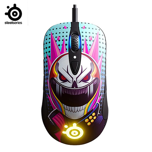 Universal Souris de jeu 18 000 CPI Pro Capteur optique 8 boutons Interrupteur mécanique RGB Souris légère