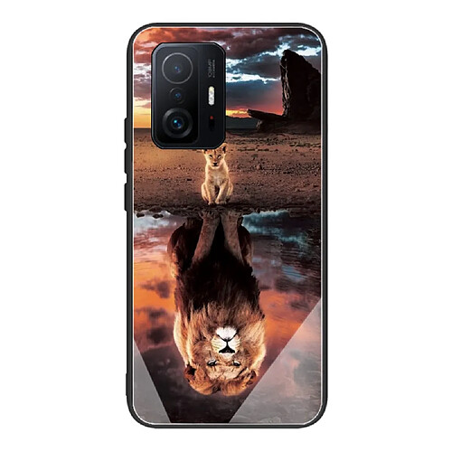 Coque en TPU anti-rayures Lion pour votre Xiaomi 11T/11T Pro