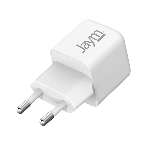 Jaym Chargeur compact secteur rapide GaN, Power Delivery USB-C 25W PD et PPS pour Apple iPhone 16/15/14/13, Galaxy S24/S23/S22, Note20,GOOGLE Pixel,XIAOMI,HONOR