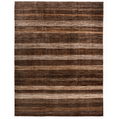 Vidal Tapis de laine 287x224 brun Juma