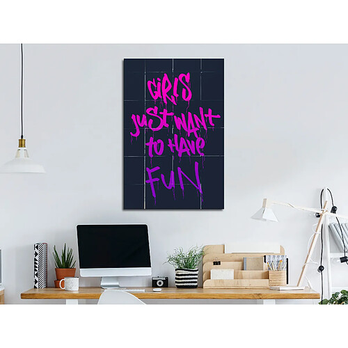 Artgeist Tableau - Girls Just Want to Have Fun (1 Part) Vertical [40x60]