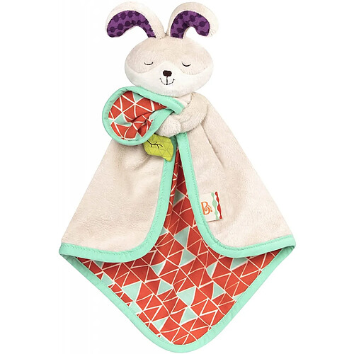 Doudou couverture lapin - B. Toys