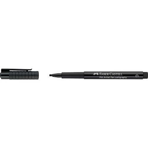 FABER-CASTELL Feutre PITT artist pen, noir ()