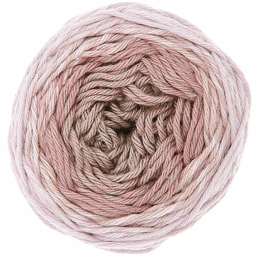 Pelote fil coton mauve - ricorumi spin spin 50 g