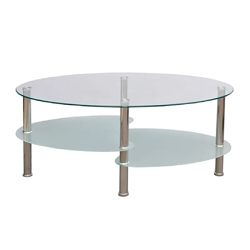 Maison Chic Table basse pour salon | Table à café avec design exclusif Blanc -GKD37018