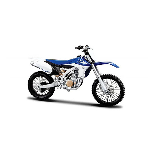 Maisto Motocross Yamaha YZ450F Modèle Réduit à l'Échelle 1/12 Bleu