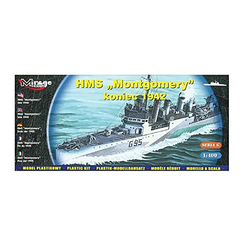 Mirage Hobby HMS Montgomery Koniec 1942 Model Kit