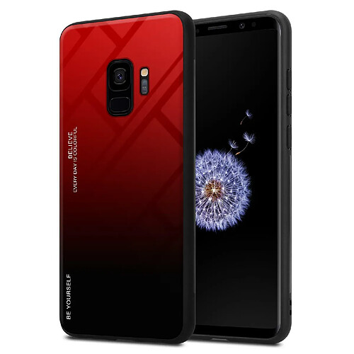 Cadorabo Coque Samsung Galaxy S9 Etui en Rouge