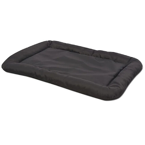 vidaXL Matelas pour chiens Taille M Noir