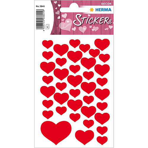 HERMA Sticker DECOR 'Petits coeurs' ()