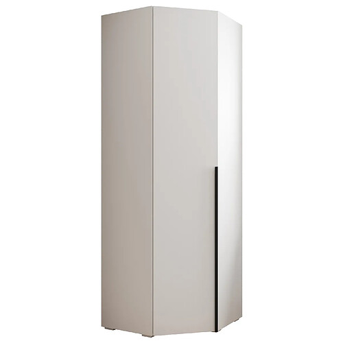 Abiks Meble Armoire Inova 1 236,7/81,7/81,7 (bianco/nero)