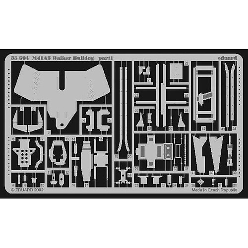 M41A3 Walker Bulldog - 1:35e - Eduard Accessories